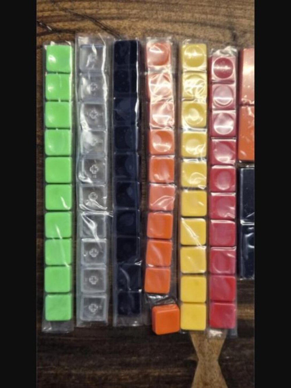 RAMA WORKS Grid Keycaps Assorted Color Pack New - Picture 3 of 5